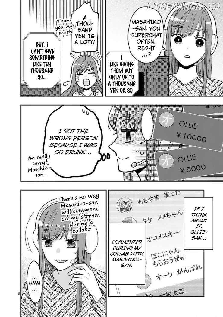 Tsuitenai Game Jikkyousha wa Akogare no Hito ni Kakinsareru Chapter 20 - page 8