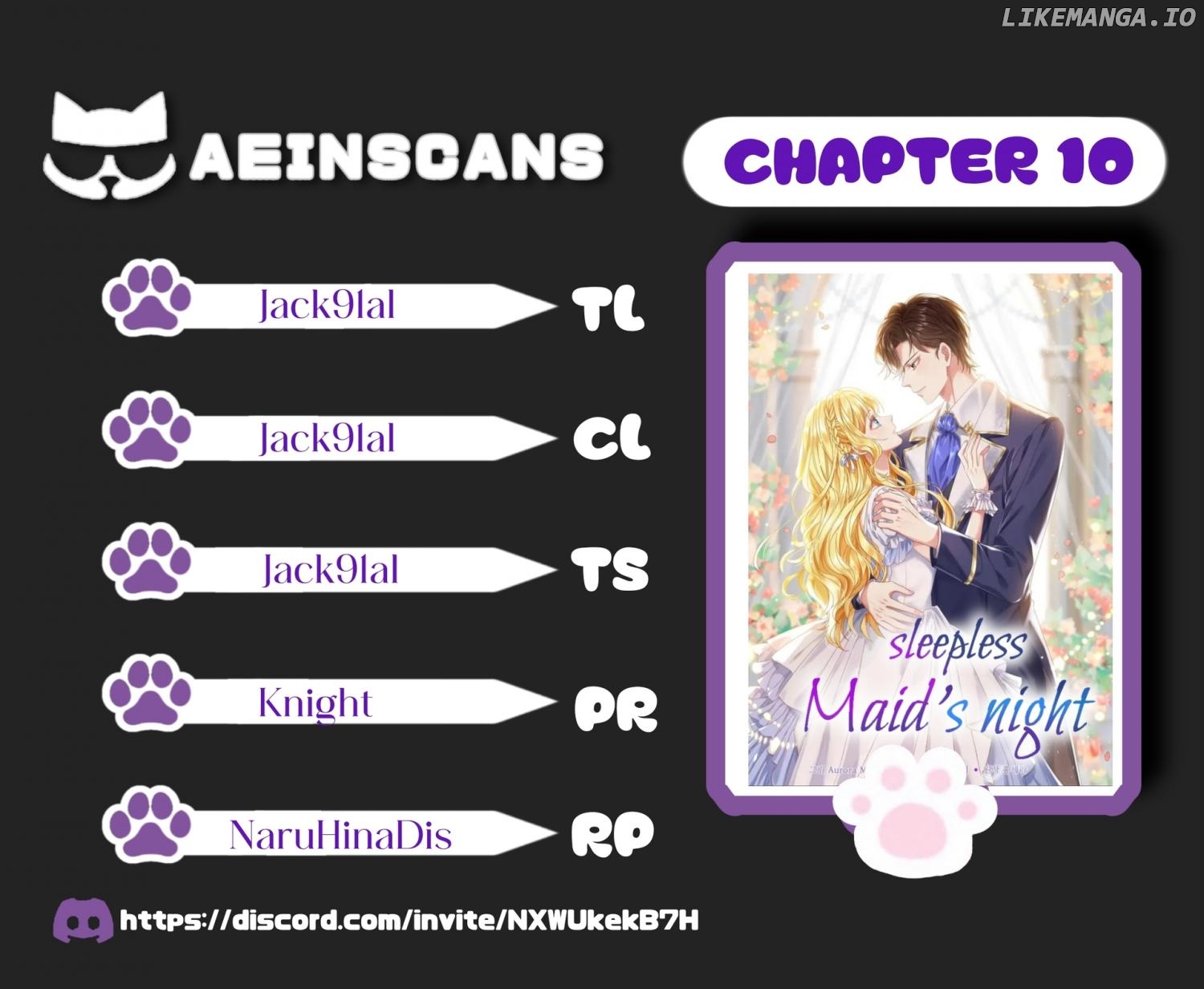 Sleepless Nights Of A Maid Chapter 10 - page 1