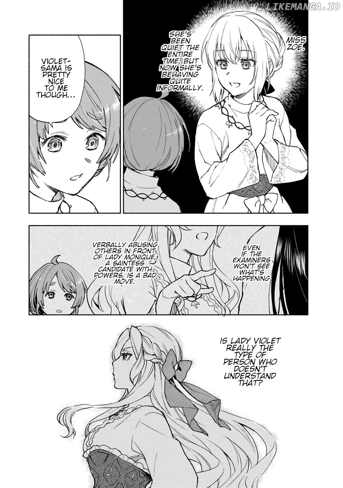Seijo ni Uso wa Tsuujinai Chapter 7 - page 11