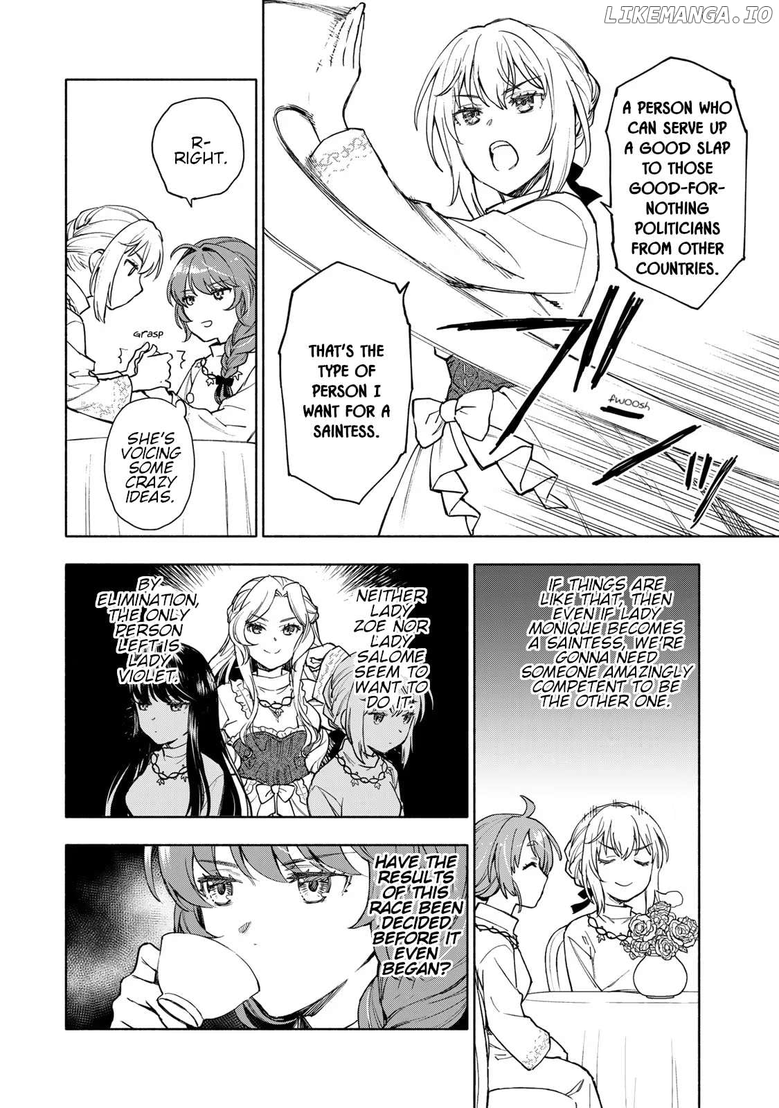 Seijo ni Uso wa Tsuujinai Chapter 8 - page 10