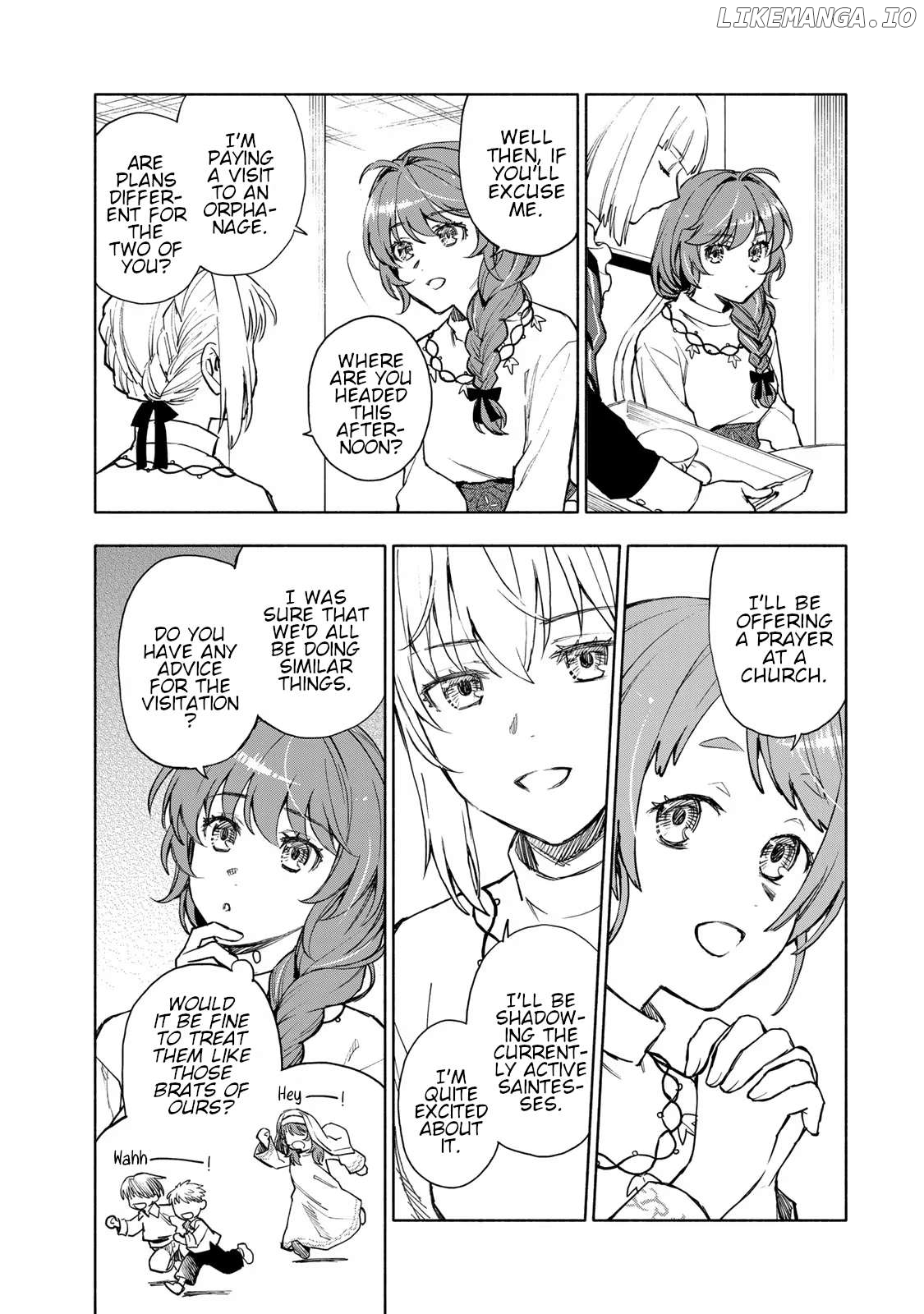 Seijo ni Uso wa Tsuujinai Chapter 8 - page 11