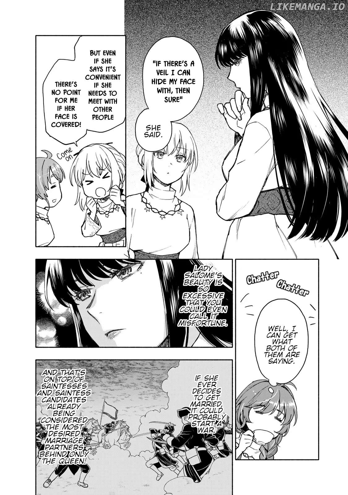 Seijo ni Uso wa Tsuujinai Chapter 8 - page 7