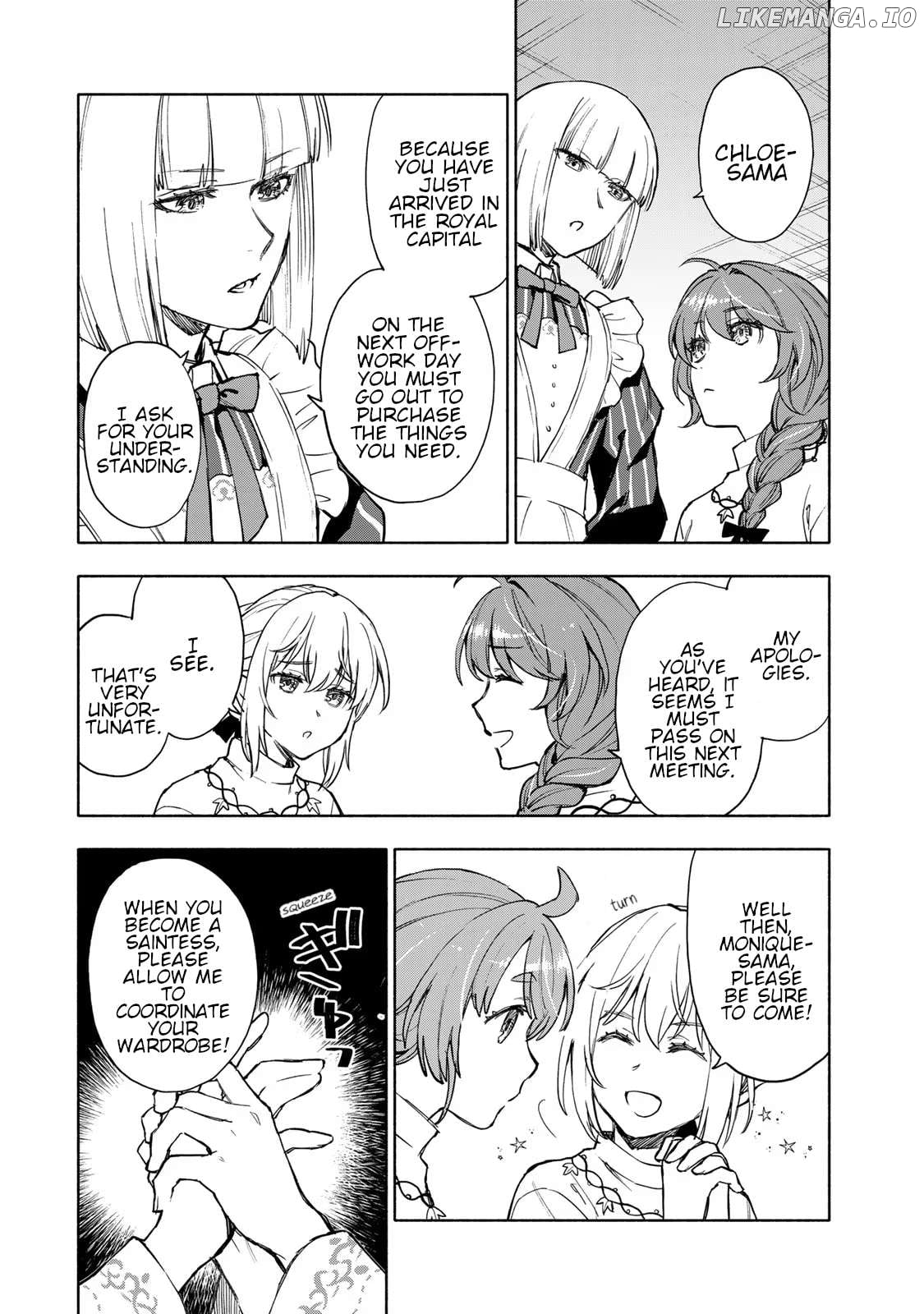 Seijo ni Uso wa Tsuujinai Chapter 8 - page 8