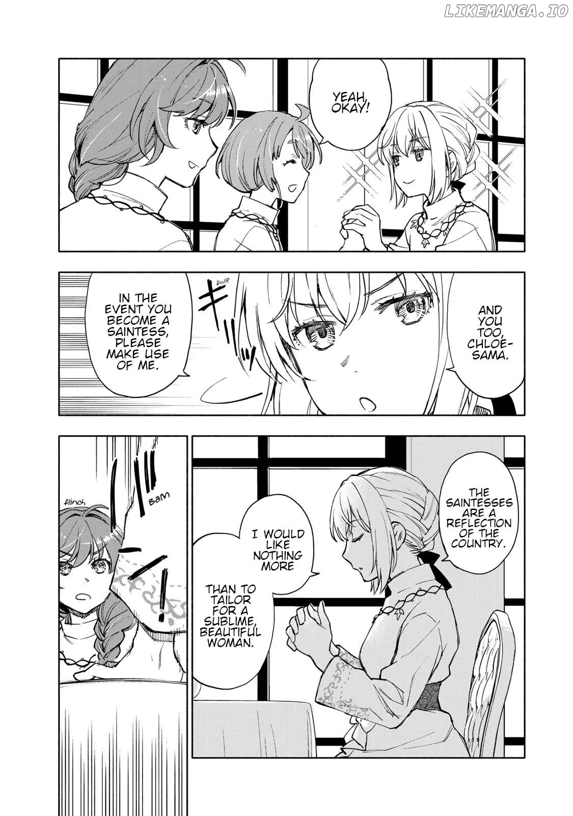 Seijo ni Uso wa Tsuujinai Chapter 8 - page 9