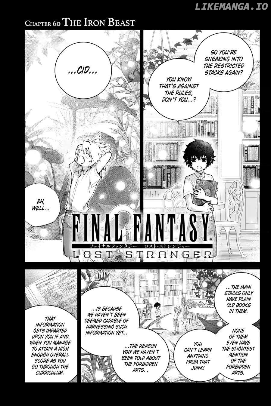 Final Fantasy: Lost Stranger Chapter 60 - page 1