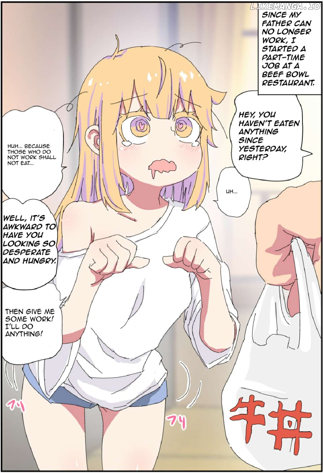 My father has become a beautiful girl and it's a lot of pain Chapter 5 - page 1