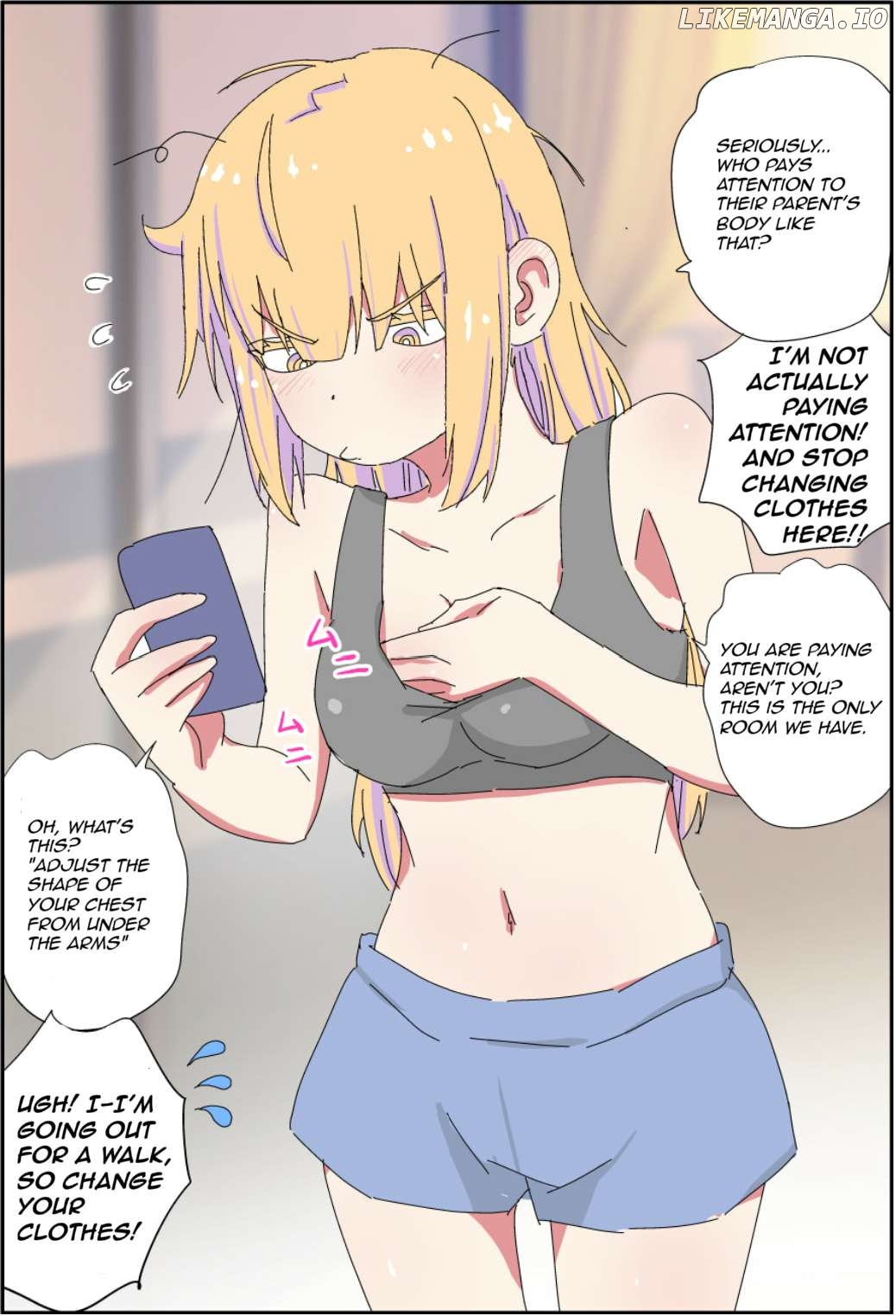 My father has become a beautiful girl and it's a lot of pain Chapter 6 - page 2