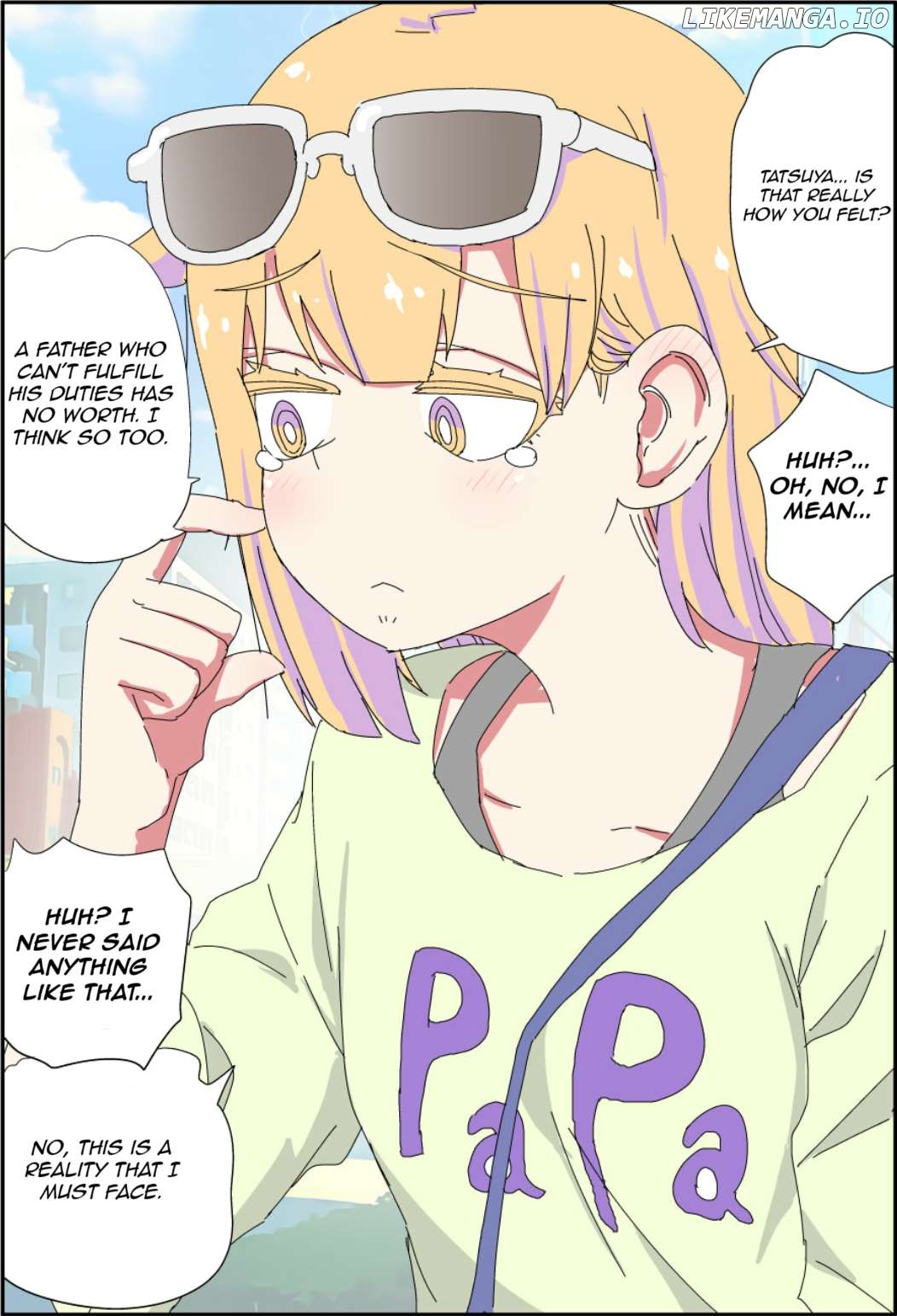 My father has become a beautiful girl and it's a lot of pain Chapter 8 - page 2