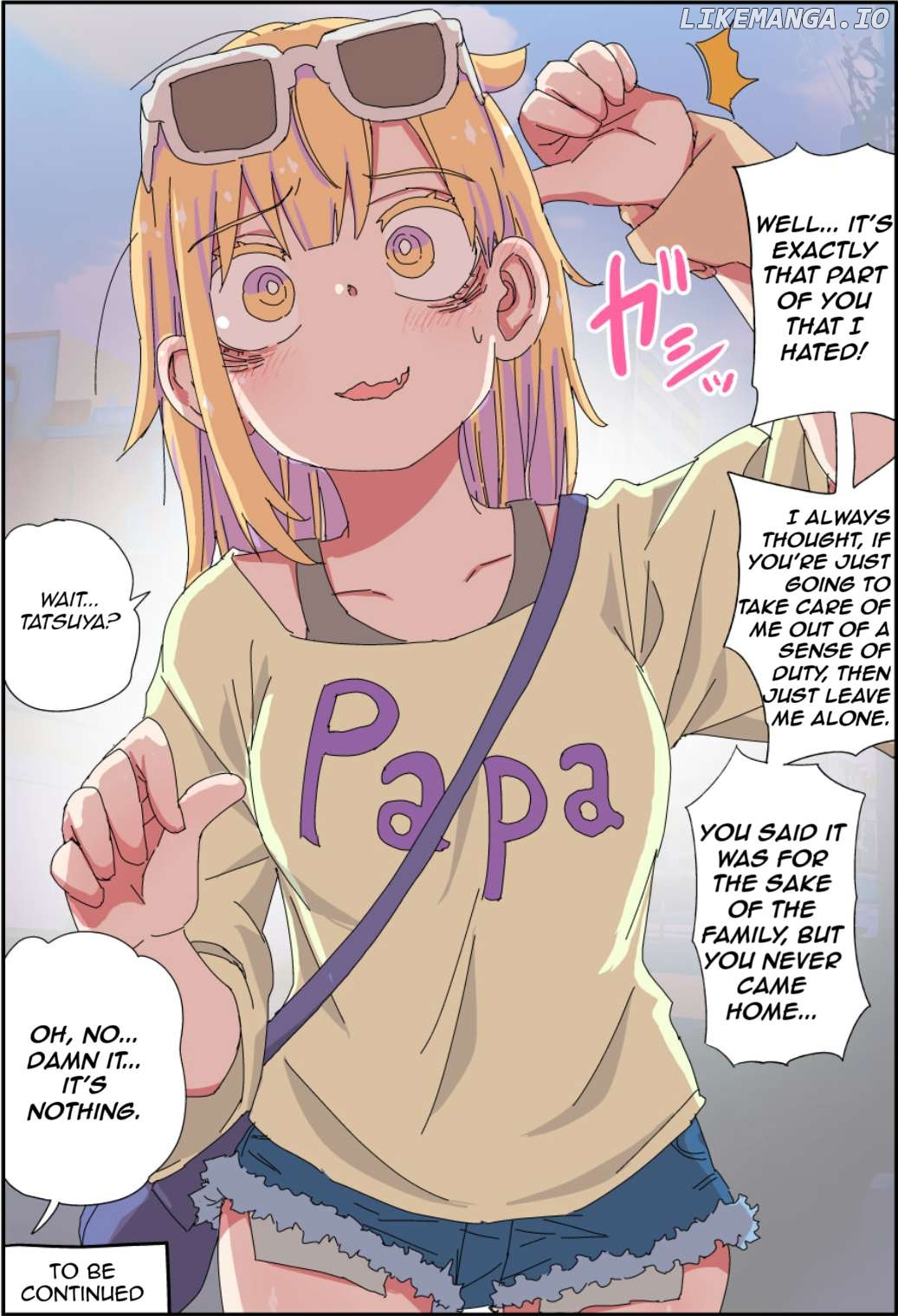 My father has become a beautiful girl and it's a lot of pain Chapter 8 - page 3