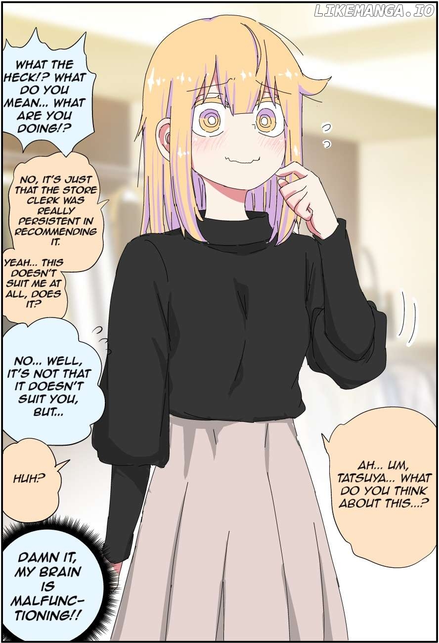 My father has become a beautiful girl and it's a lot of pain Chapter 17 - page 2