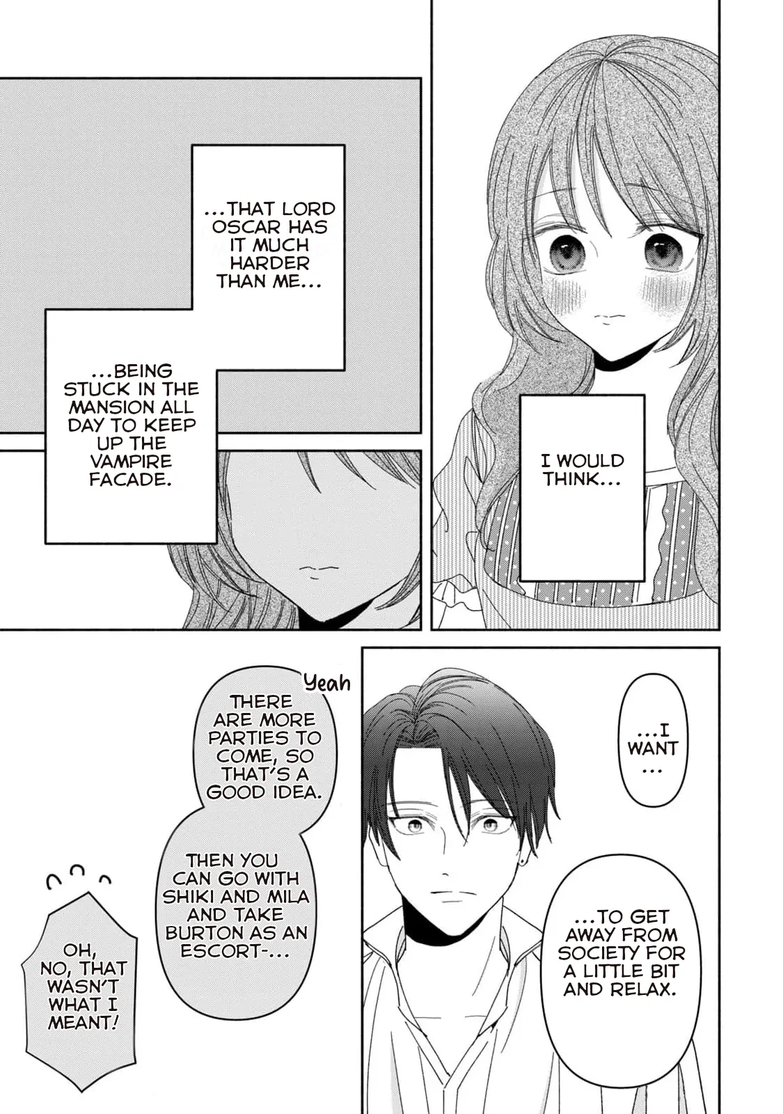 Moto Konyakusha kara Nigeru tame Kyūketsu Hakushaku ni Koibito no Furi wo Onegai Shitara, Naze ka Dekiai Mōdo ni Narimashita Chapter 10 - page 3