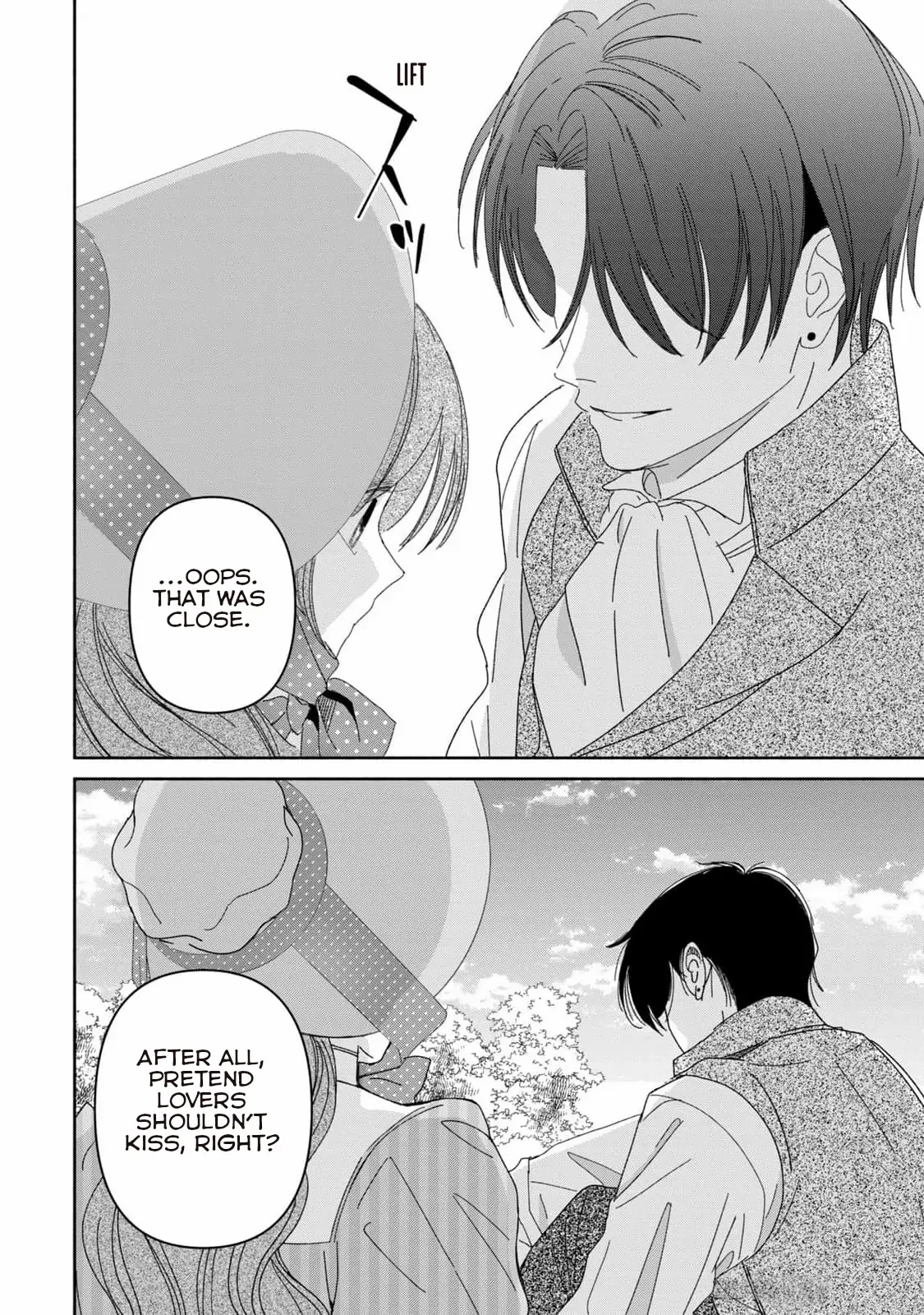 Moto Konyakusha kara Nigeru tame Kyūketsu Hakushaku ni Koibito no Furi wo Onegai Shitara, Naze ka Dekiai Mōdo ni Narimashita Chapter 10 - page 31