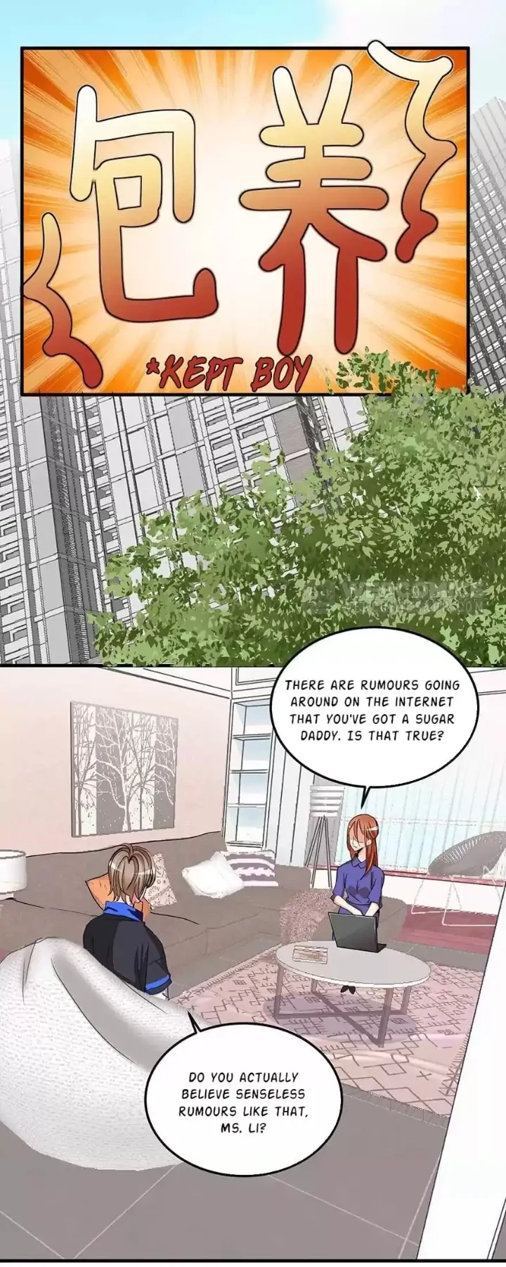 Zhongcai Shuo Wo Fei Zhu Duiyou Chapter 54 - page 1