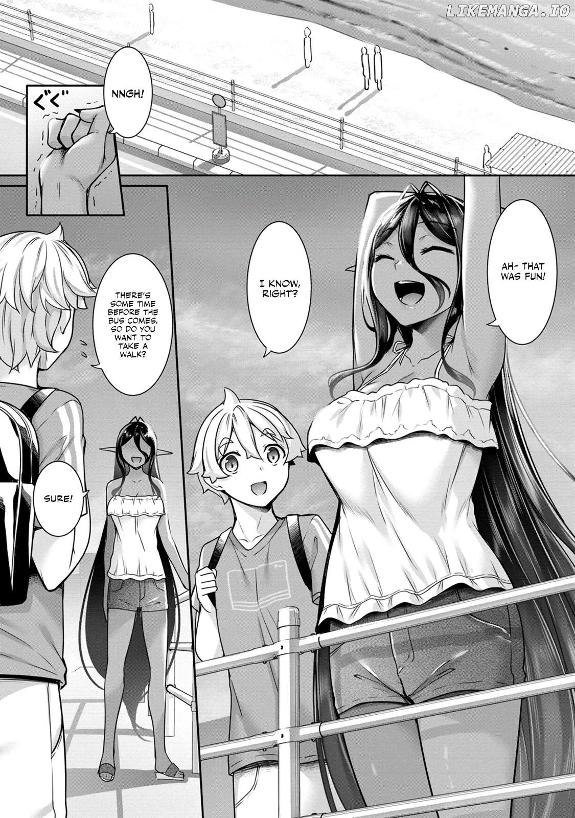 Chotto Dake Ai Ga Omoi Dark Elf Ga Isekai Kara Oikakete Kita Chapter 11.1 - page 11