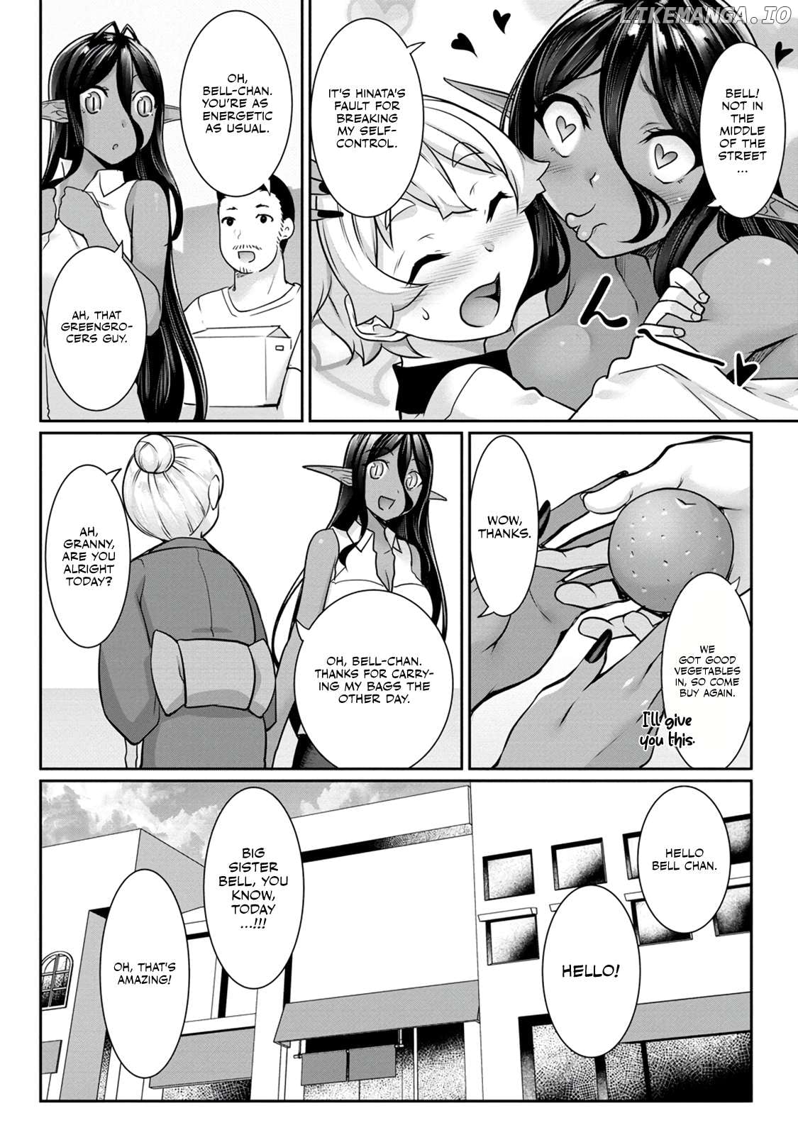 Chotto Dake Ai Ga Omoi Dark Elf Ga Isekai Kara Oikakete Kita Chapter 12.1 - page 6