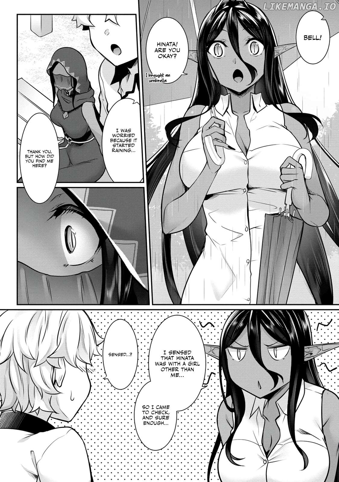 Chotto Dake Ai Ga Omoi Dark Elf Ga Isekai Kara Oikakete Kita Chapter 12.2 - page 6