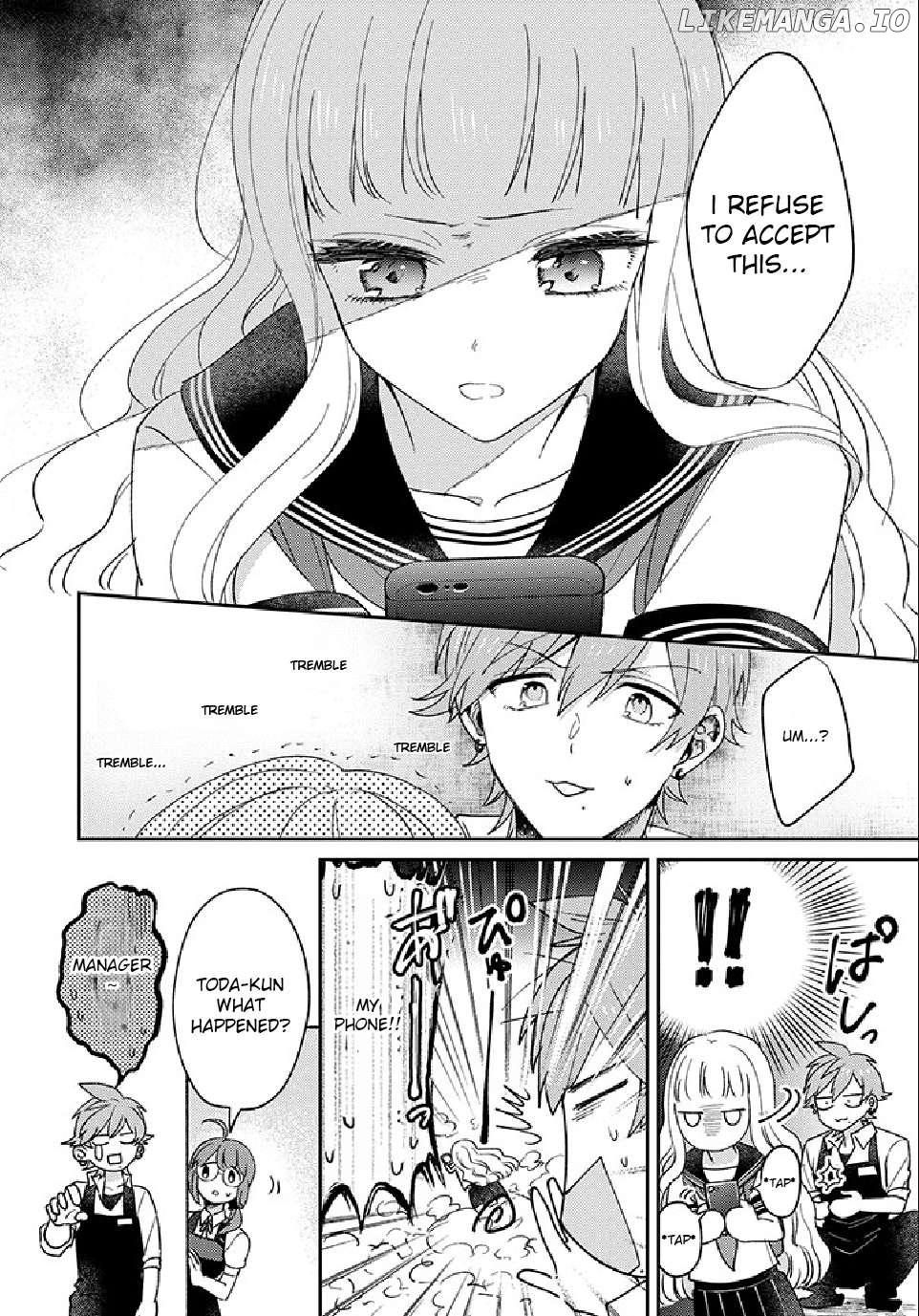 Scary Face High Schooler and Miss Plain Jane Chapter 11 - page 6