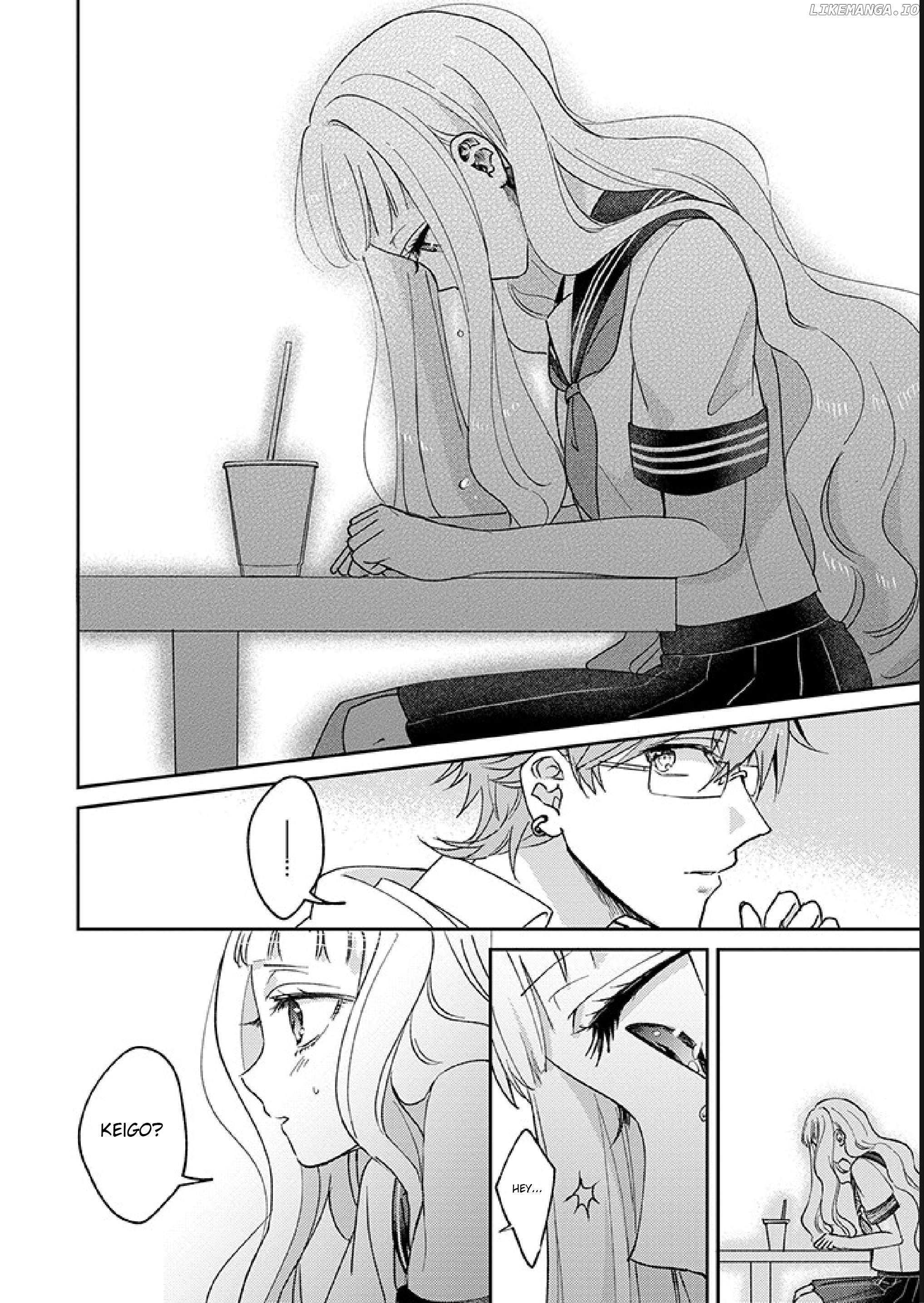 Scary Face High Schooler and Miss Plain Jane Chapter 12 - page 14