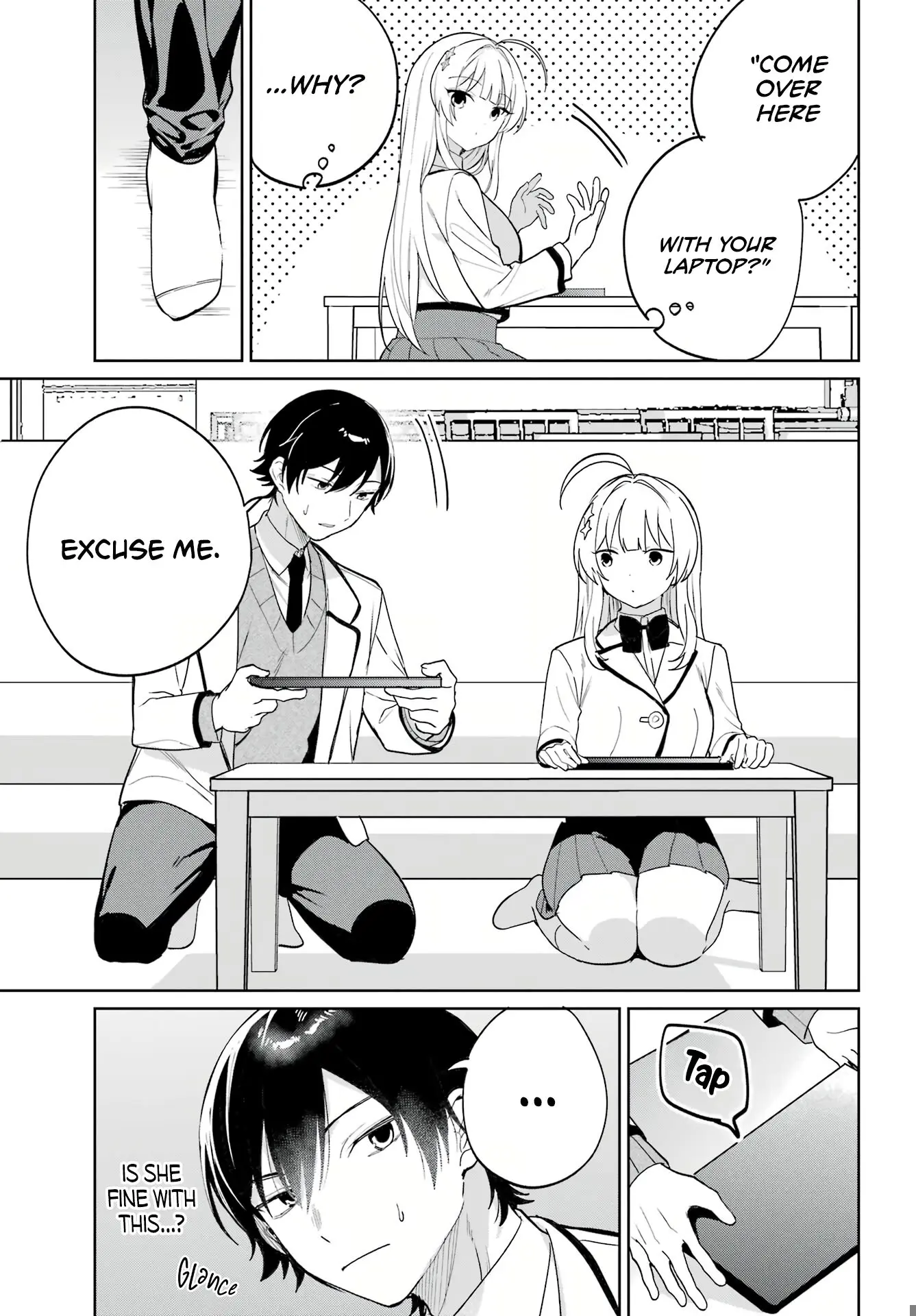 Remote Jugyou ni Nattara Class 1 no Bishoujo to Doukyo Suru Koto ni Natta Chapter 4 - page 15