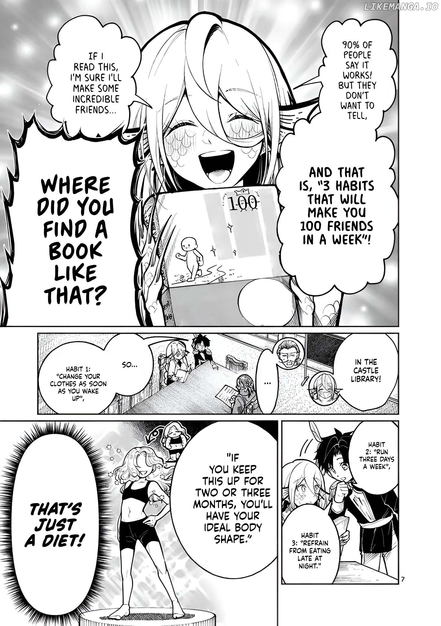 Diana Is a Strange Mermaid Chapter 16 - page 7