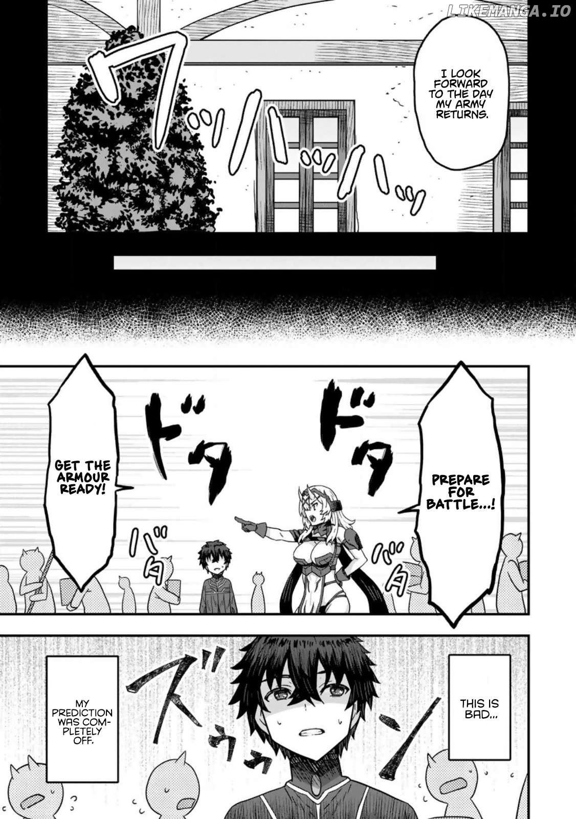 Isekai Saikyou no Yome desu ga, Yoru no Tatakai wa Ore no Hou ga Tsuyoi You desu ~Chiryaku o Ikashite Nariagaru Harem Senki~ Chapter 5 - page 21