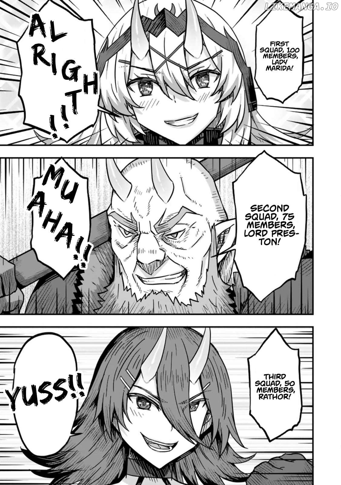 Isekai Saikyou no Yome desu ga, Yoru no Tatakai wa Ore no Hou ga Tsuyoi You desu ~Chiryaku o Ikashite Nariagaru Harem Senki~ Chapter 5 - page 27