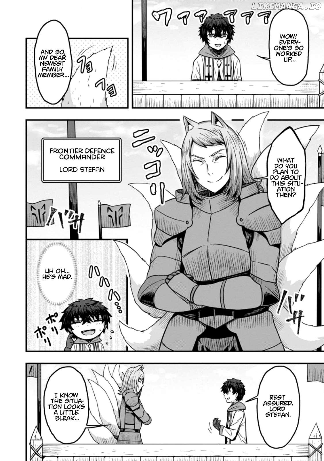 Isekai Saikyou no Yome desu ga, Yoru no Tatakai wa Ore no Hou ga Tsuyoi You desu ~Chiryaku o Ikashite Nariagaru Harem Senki~ Chapter 6 - page 2