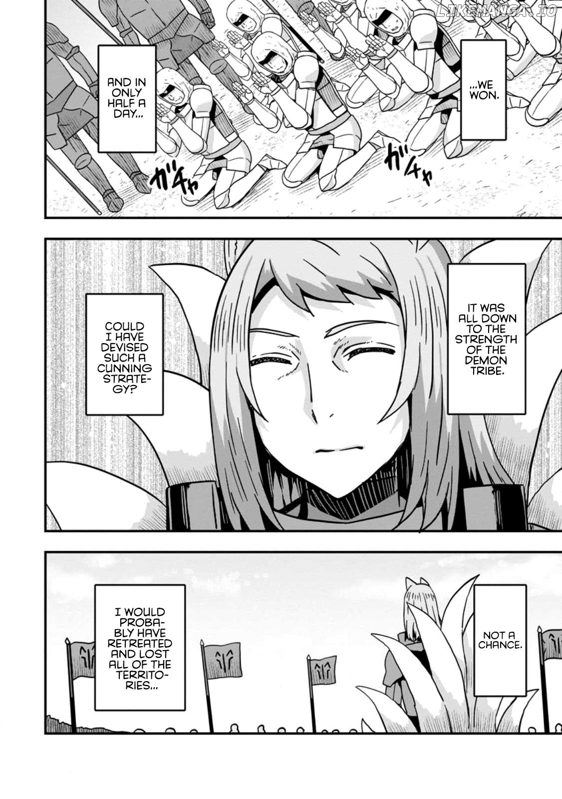 Isekai Saikyou no Yome desu ga, Yoru no Tatakai wa Ore no Hou ga Tsuyoi You desu ~Chiryaku o Ikashite Nariagaru Harem Senki~ Chapter 6 - page 28