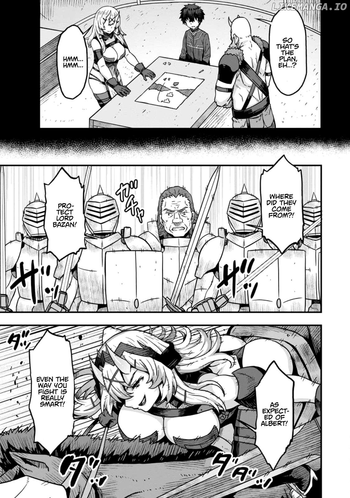 Isekai Saikyou no Yome desu ga, Yoru no Tatakai wa Ore no Hou ga Tsuyoi You desu ~Chiryaku o Ikashite Nariagaru Harem Senki~ Chapter 6 - page 9