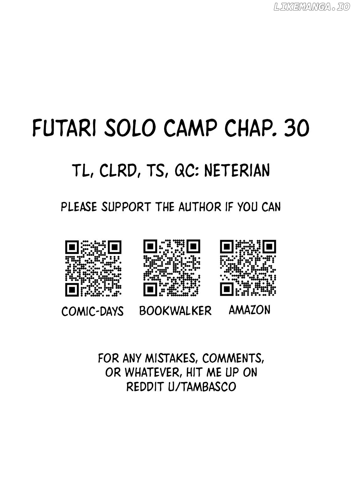 Futari Solo Camp Chapter 30 - page 25