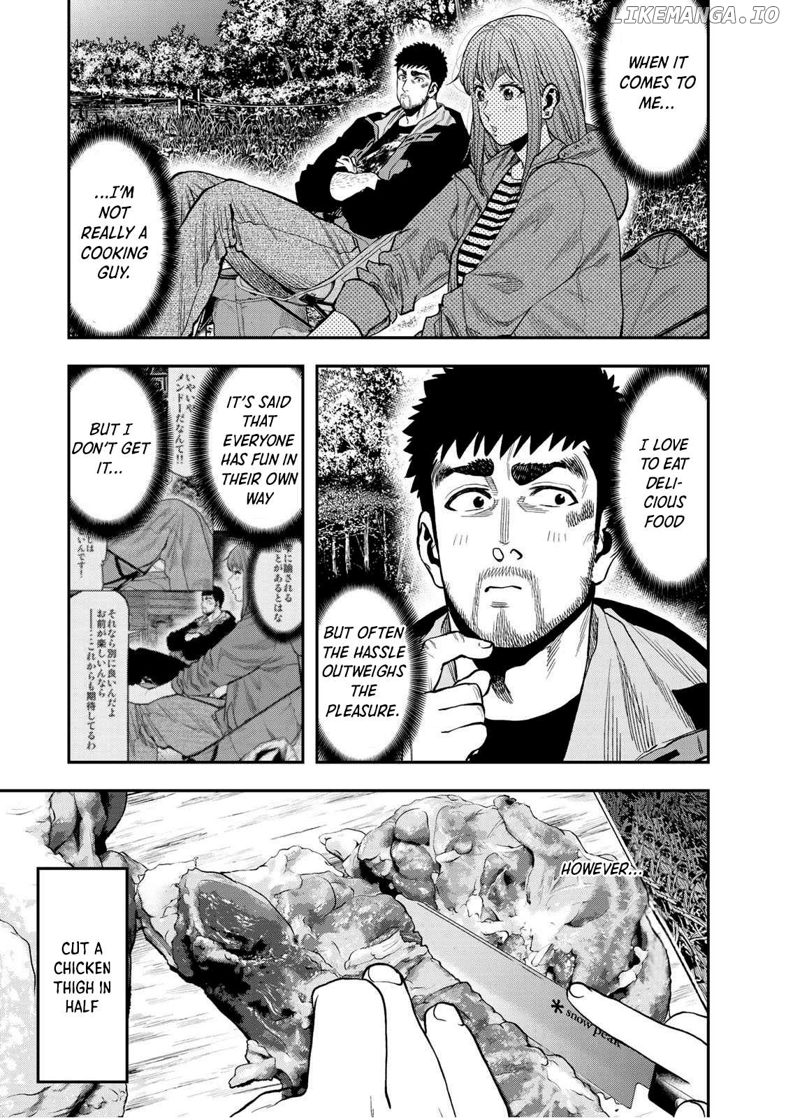 Futari Solo Camp Chapter 30 - page 3