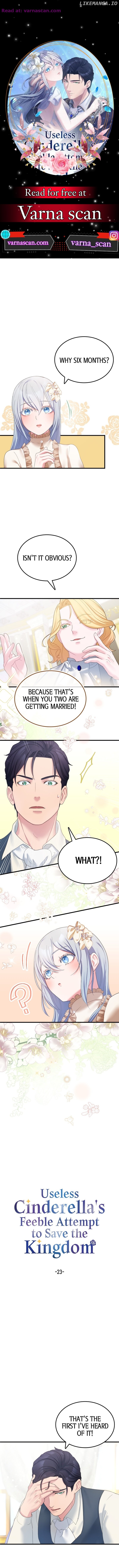 Useless Cinderella's Feeble Attempt to Save the Kingdom Chapter 23 - page 1