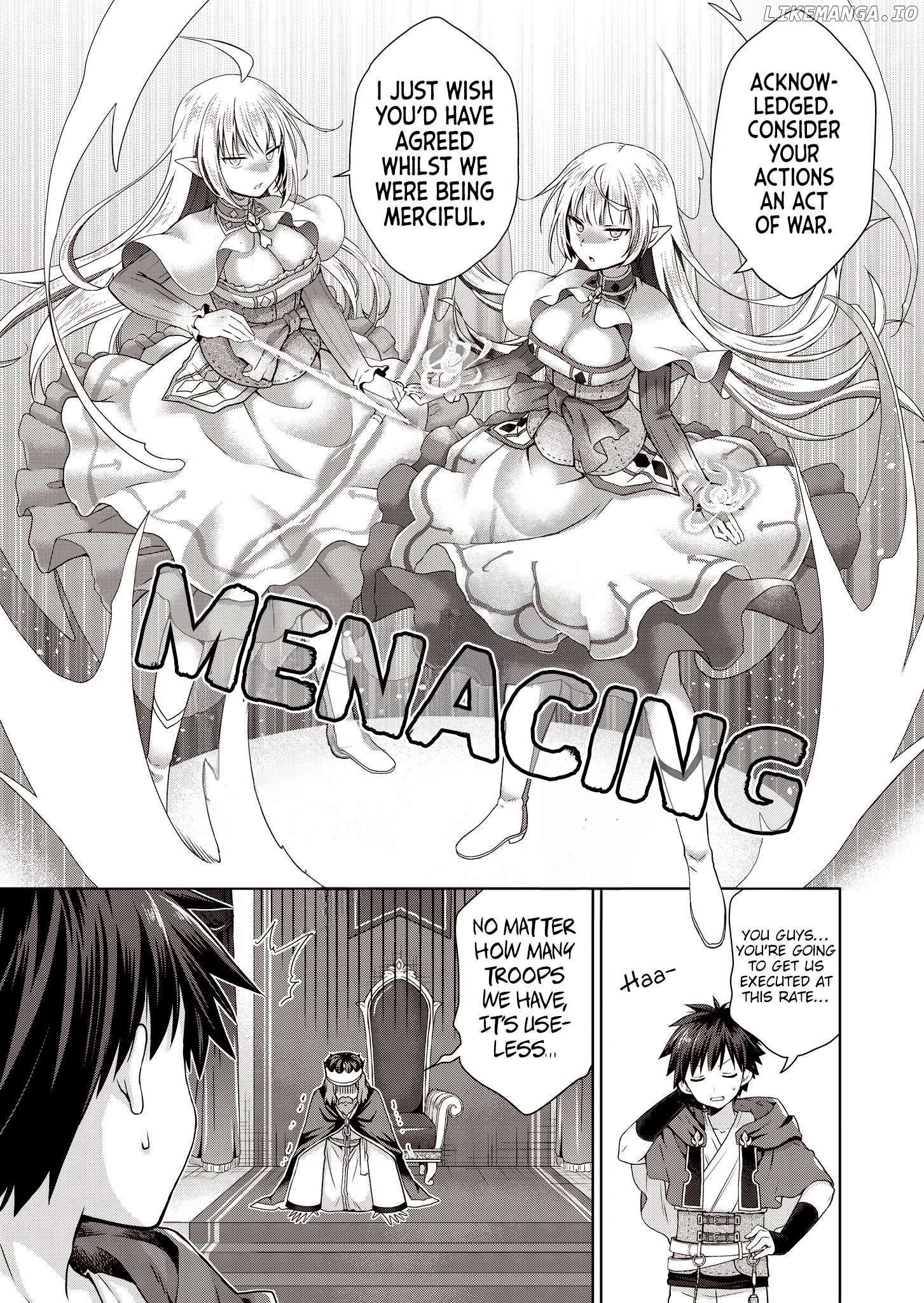 Dakara Katte ni Yuusha Toka Haou ni Nintei Sunno Yamero yo! ~Elf Zoku mo Kokuou-sama mo Hirefusu Hodo Ore wa Idai na Yakuwarirashii~ Chapter 3 - page 22