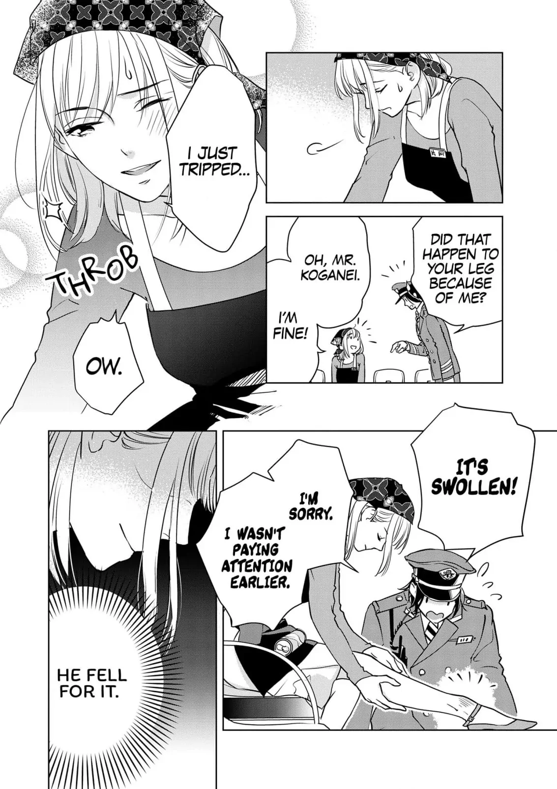 Ekikoi: The Young Miss Falls for the Station Attendant Chapter 8 - page 10
