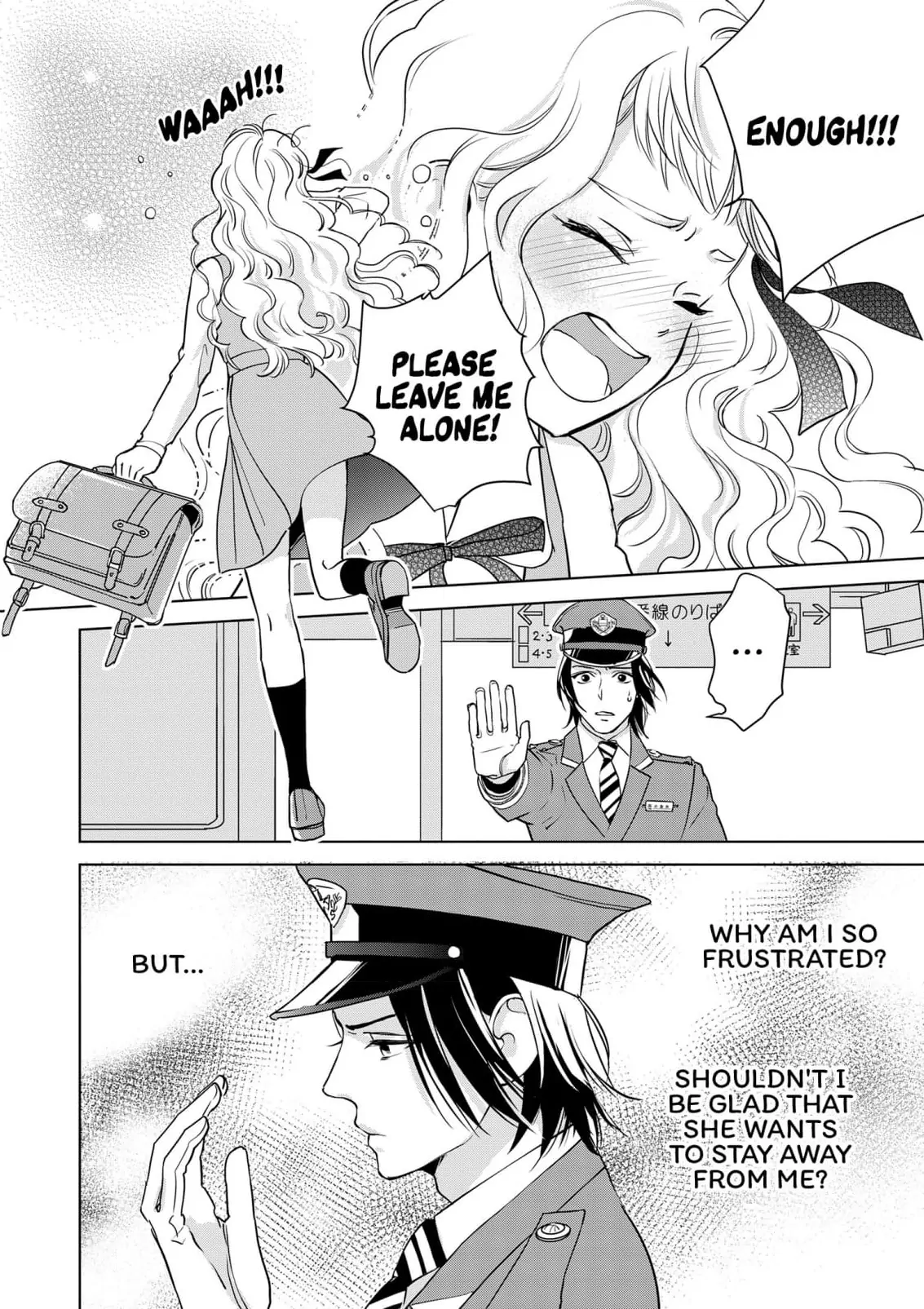 Ekikoi: The Young Miss Falls for the Station Attendant Chapter 8 - page 8