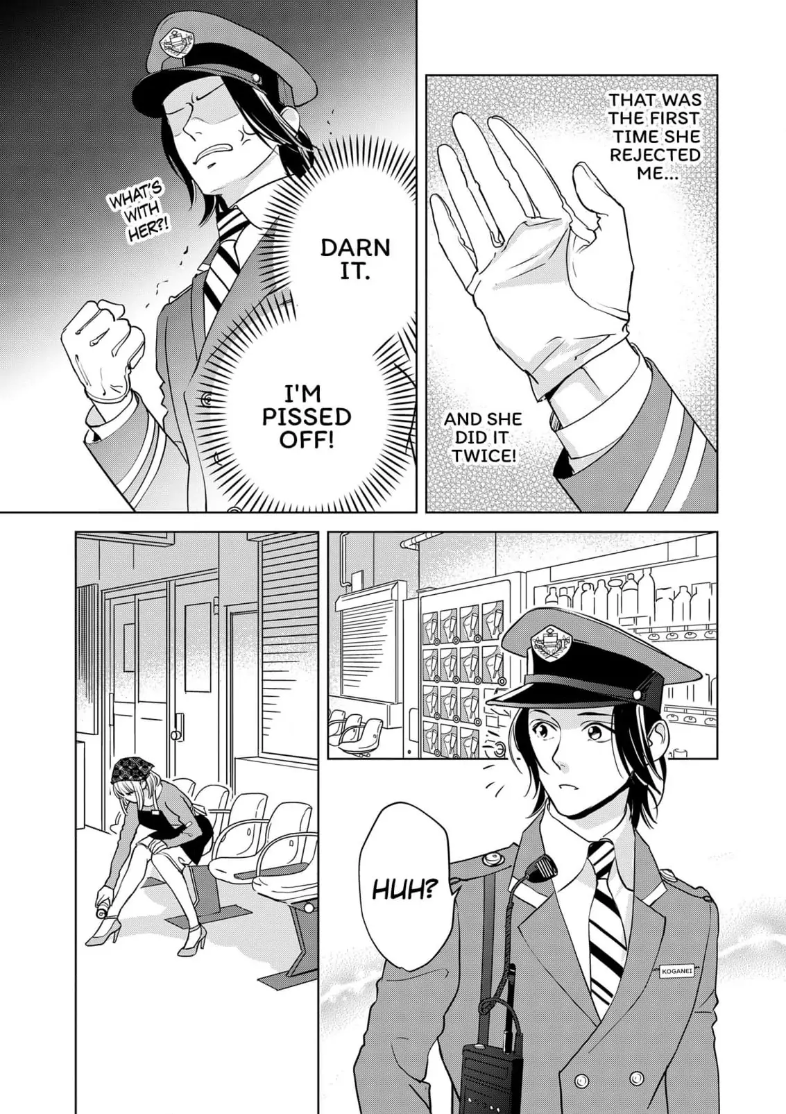 Ekikoi: The Young Miss Falls for the Station Attendant Chapter 8 - page 9