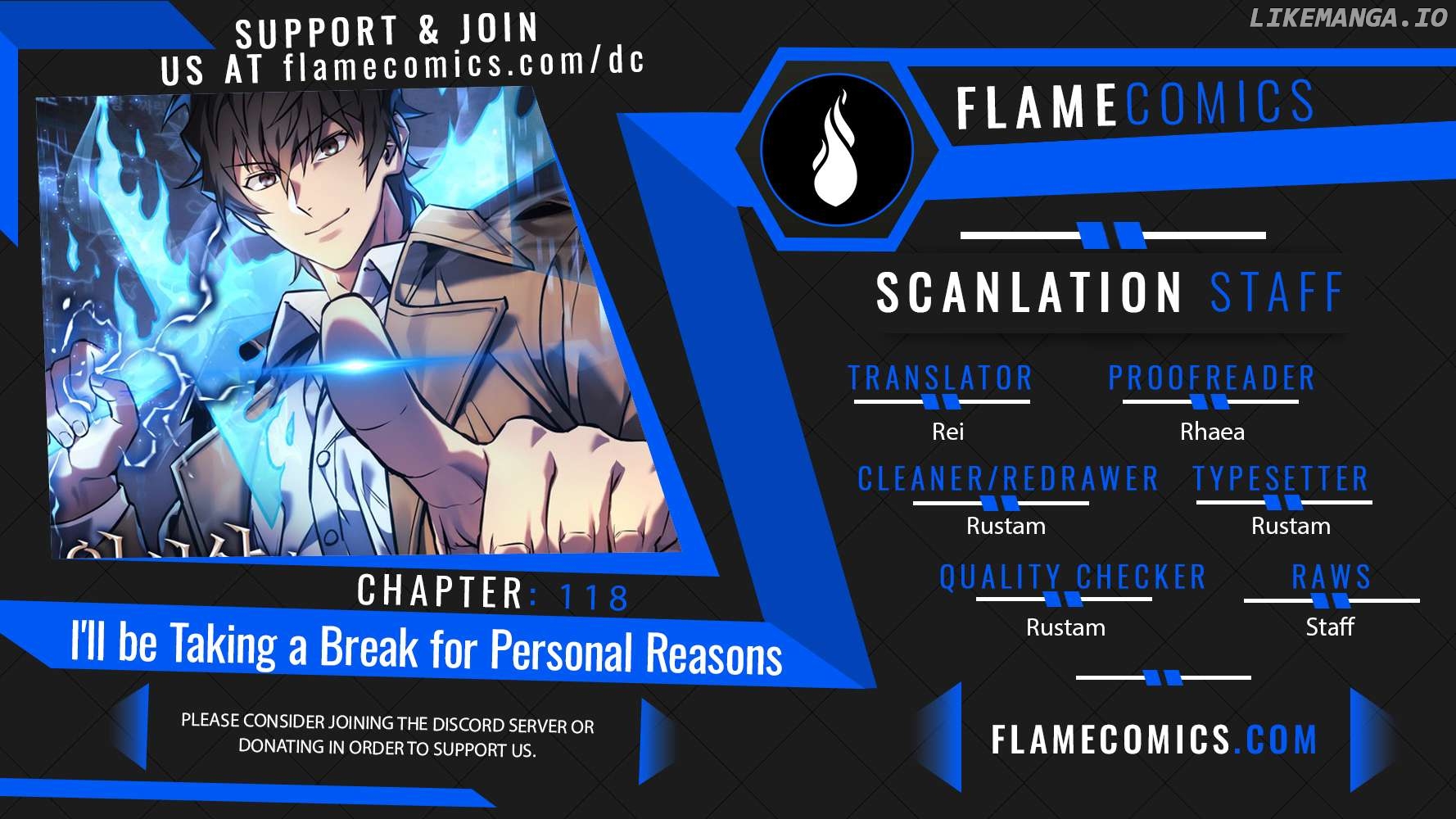 I’ll be Taking a Break for Personal Reasons Chapter 118 - page 1