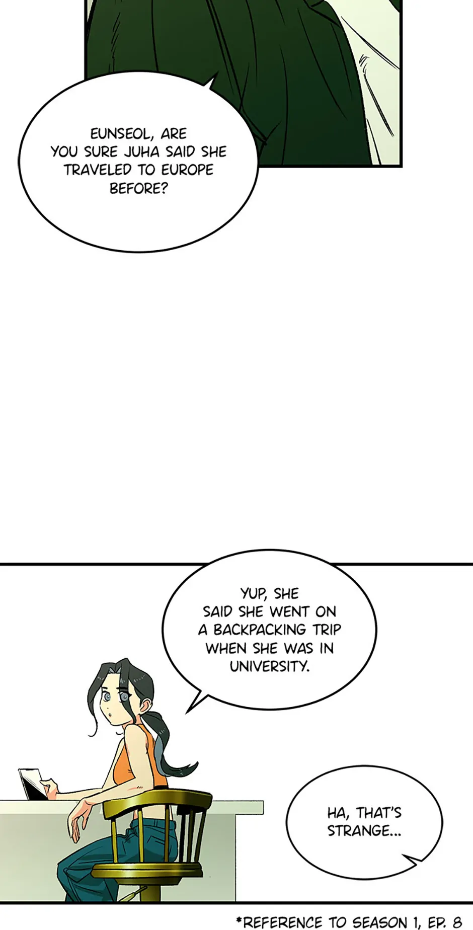 How to Draw an Ellipse Chapter 124 - page 36