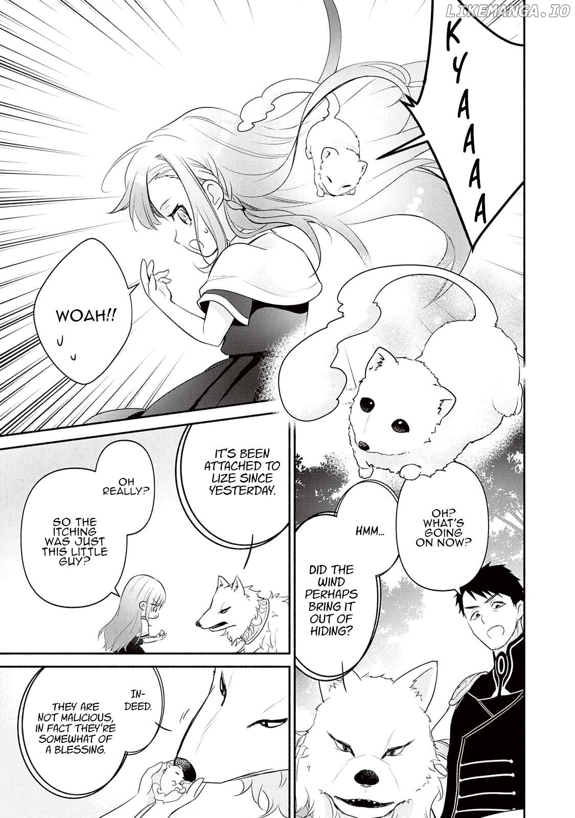 Tensei Youjo. Kamikemono to Ouji to, Saikyou no Ojisan Youhei-dan no Naka de Ikiru. Chapter 6 - page 19
