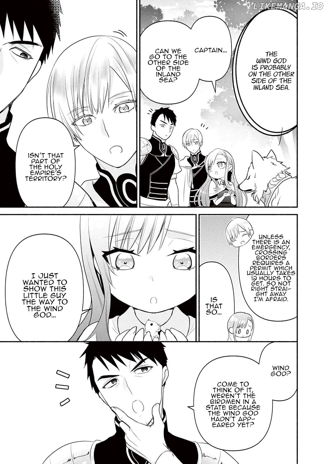 Tensei Youjo. Kamikemono to Ouji to, Saikyou no Ojisan Youhei-dan no Naka de Ikiru. Chapter 6 - page 21