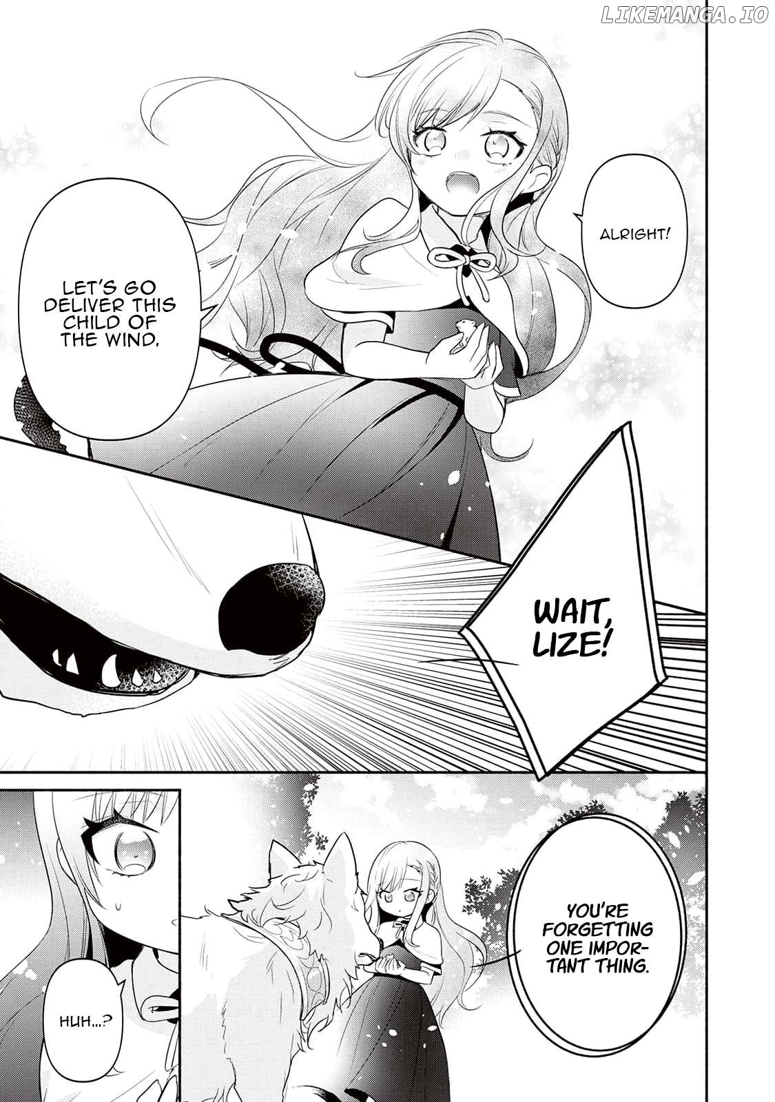Tensei Youjo. Kamikemono to Ouji to, Saikyou no Ojisan Youhei-dan no Naka de Ikiru. Chapter 6 - page 23