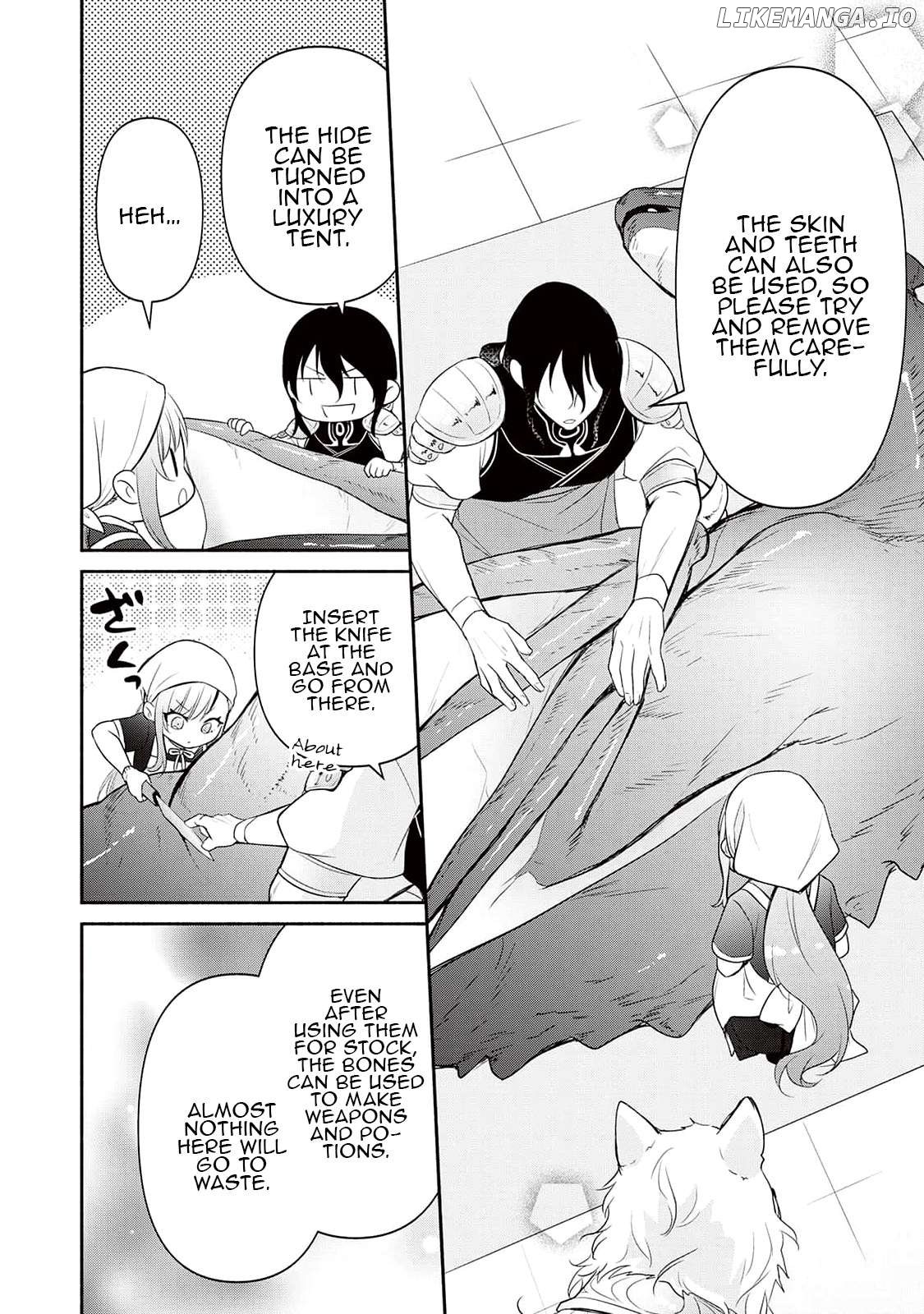 Tensei Youjo. Kamikemono to Ouji to, Saikyou no Ojisan Youhei-dan no Naka de Ikiru. Chapter 6 - page 6
