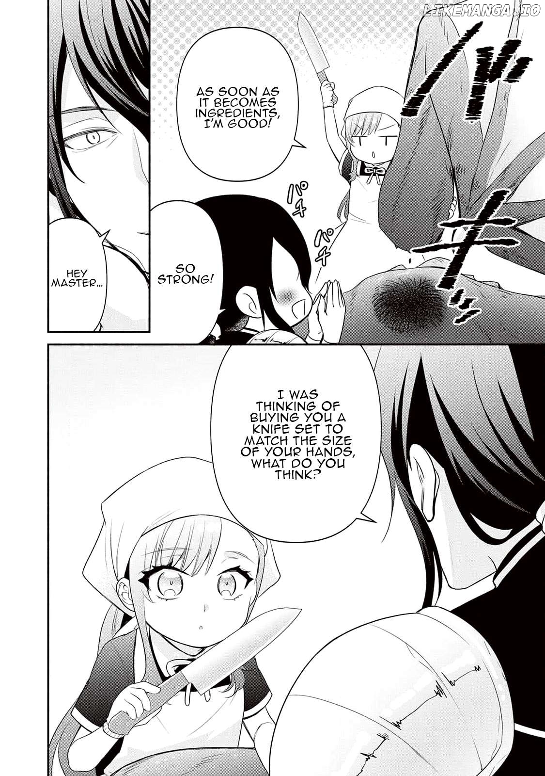 Tensei Youjo. Kamikemono to Ouji to, Saikyou no Ojisan Youhei-dan no Naka de Ikiru. Chapter 6 - page 8