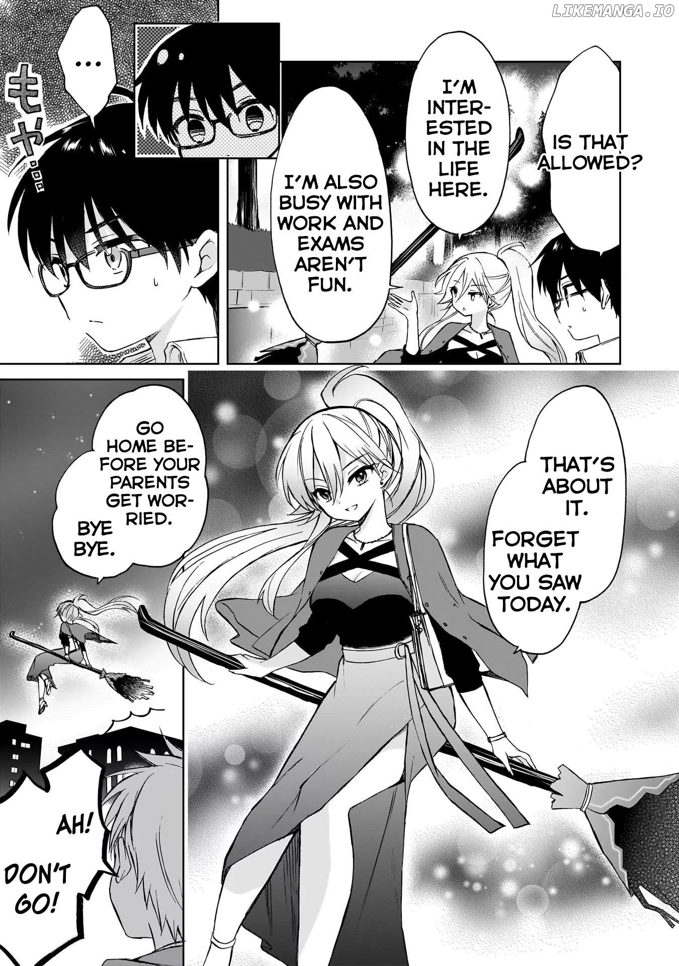 Majo wa Mangetsu ni Saku Chapter 8 - page 11