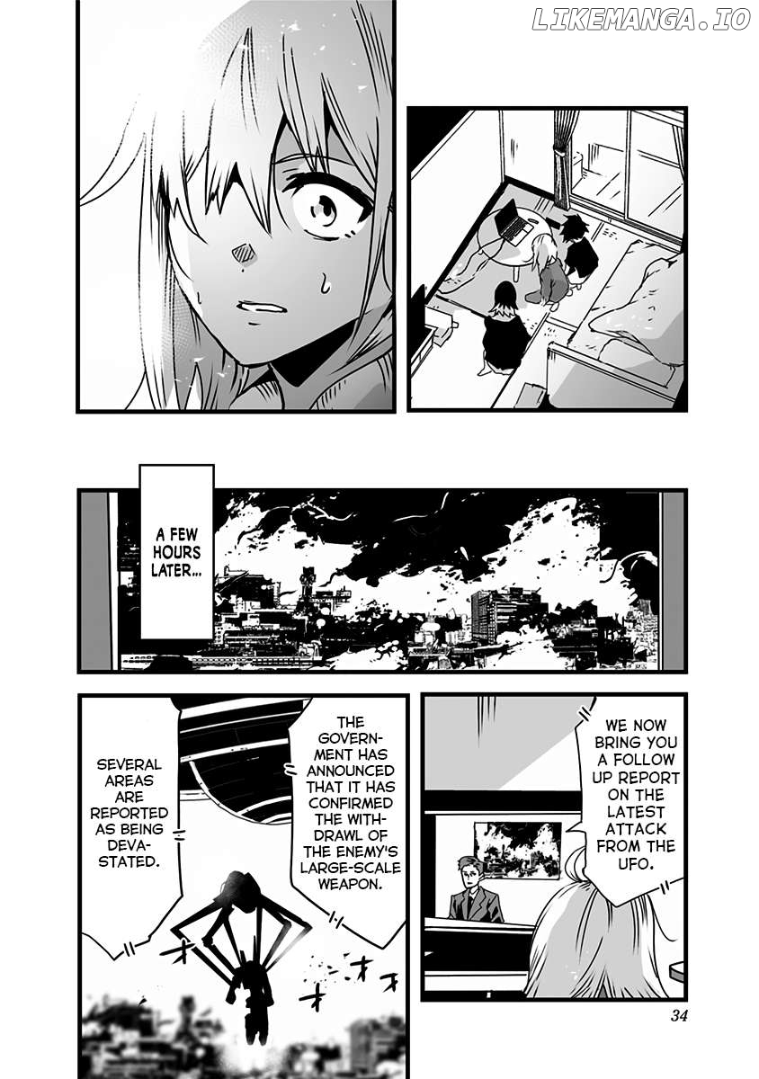Amateur E-girl Streaming a Space War Chapter 16 - page 9