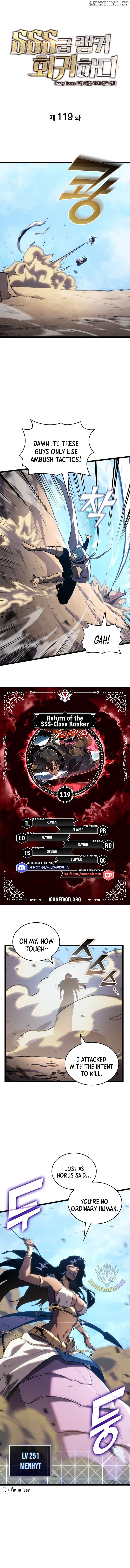 Return of the SSS-Class Ranker Chapter 119 - page 1