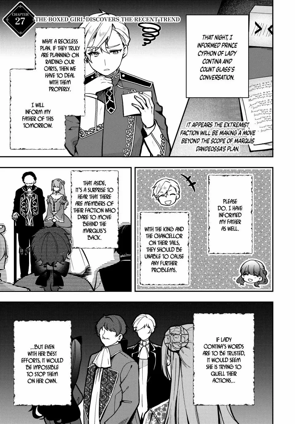 Hikikomori Hakoiri Reijyou no Kekkon Chapter 27.1 - page 1