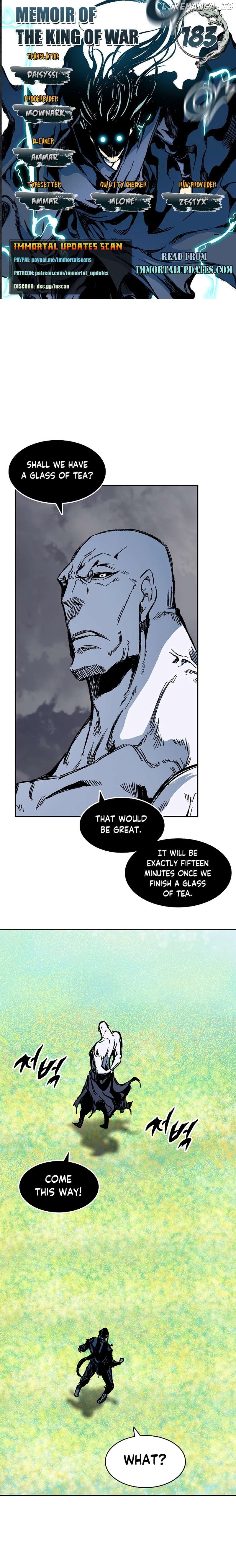 Memoir Of The King Of War Chapter 183 - page 1