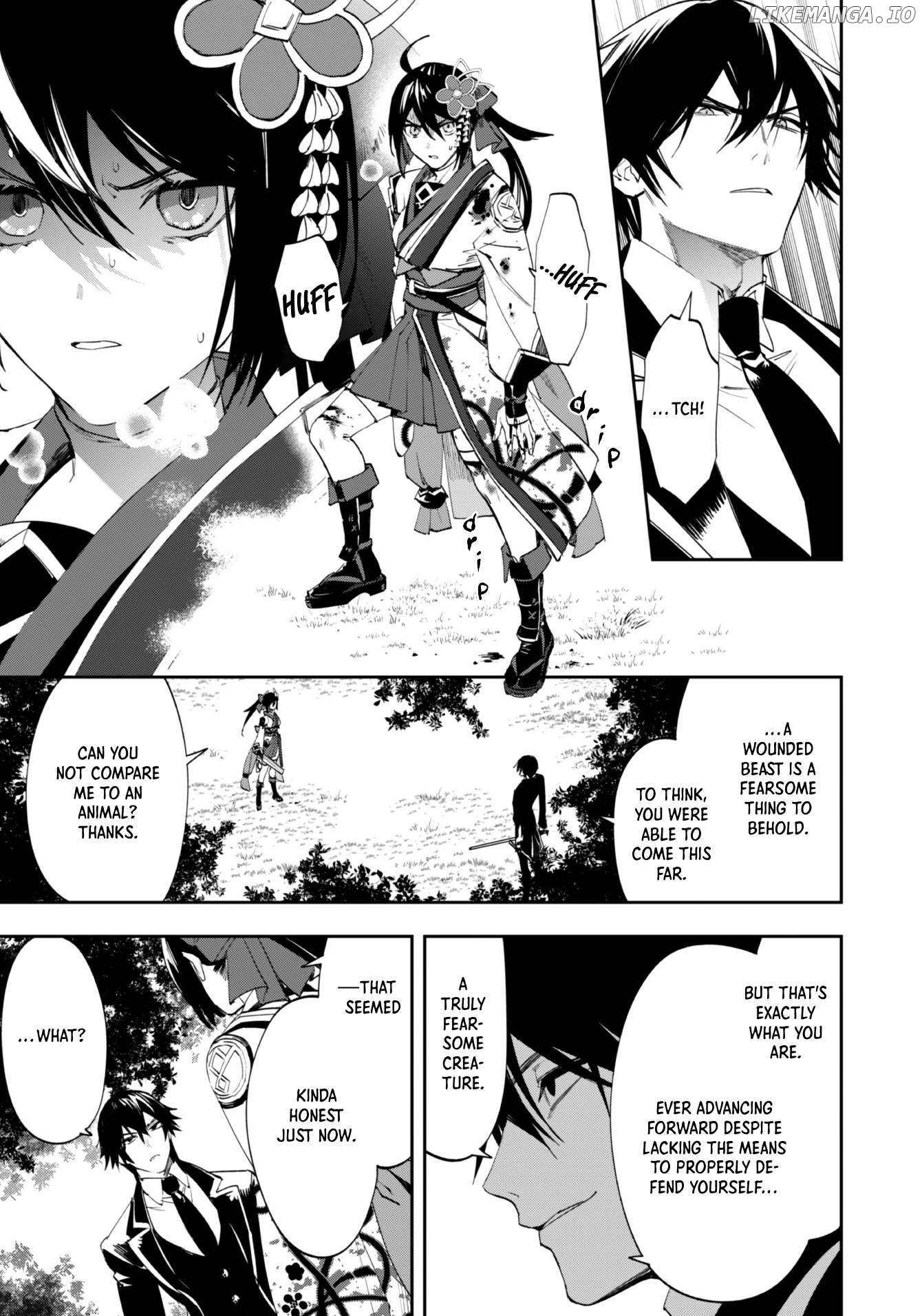Hitokiri Shoujo Koushaku Reijou no Goei ni Naru Chapter 5 - page 13