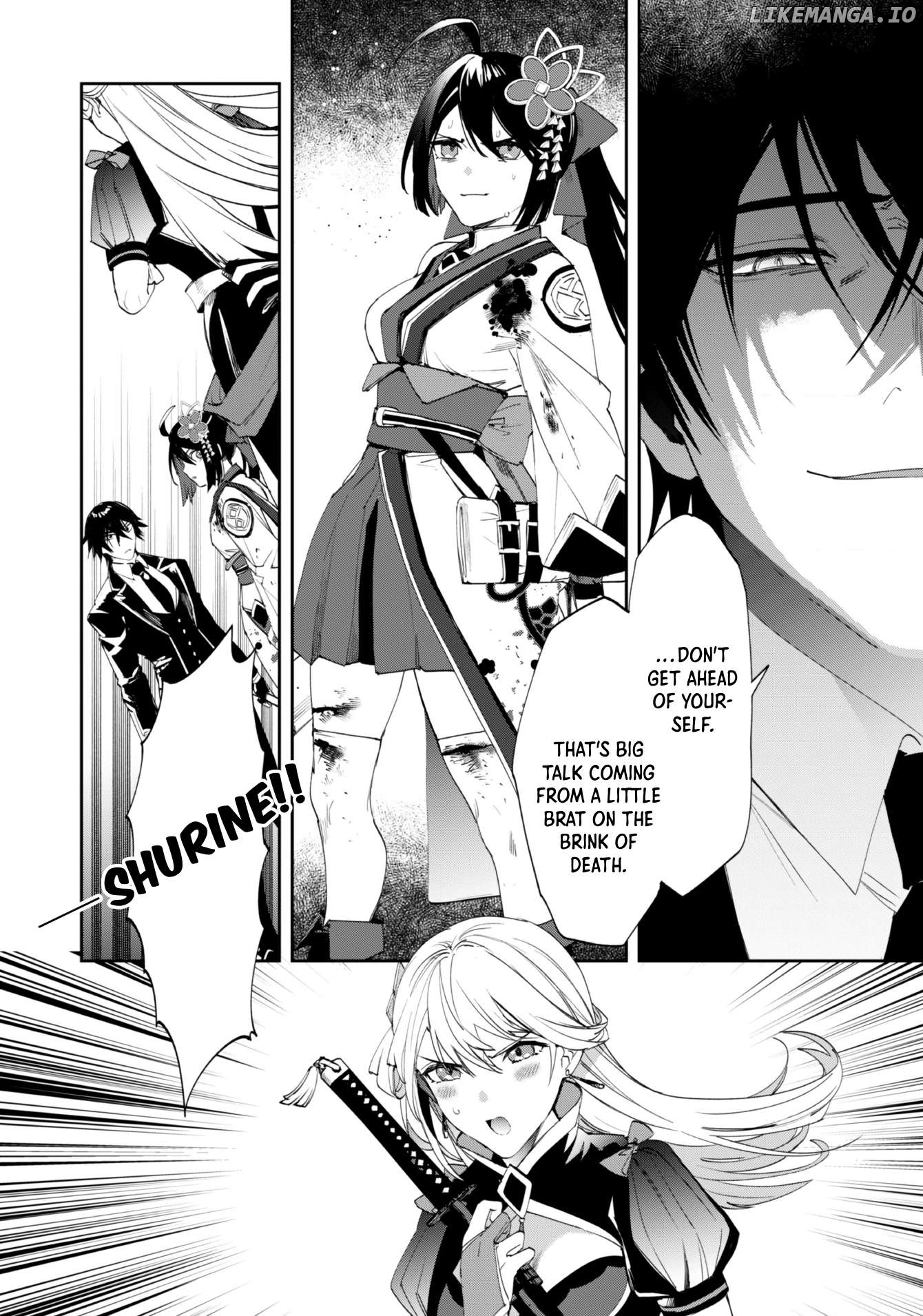 Hitokiri Shoujo Koushaku Reijou no Goei ni Naru Chapter 5 - page 16